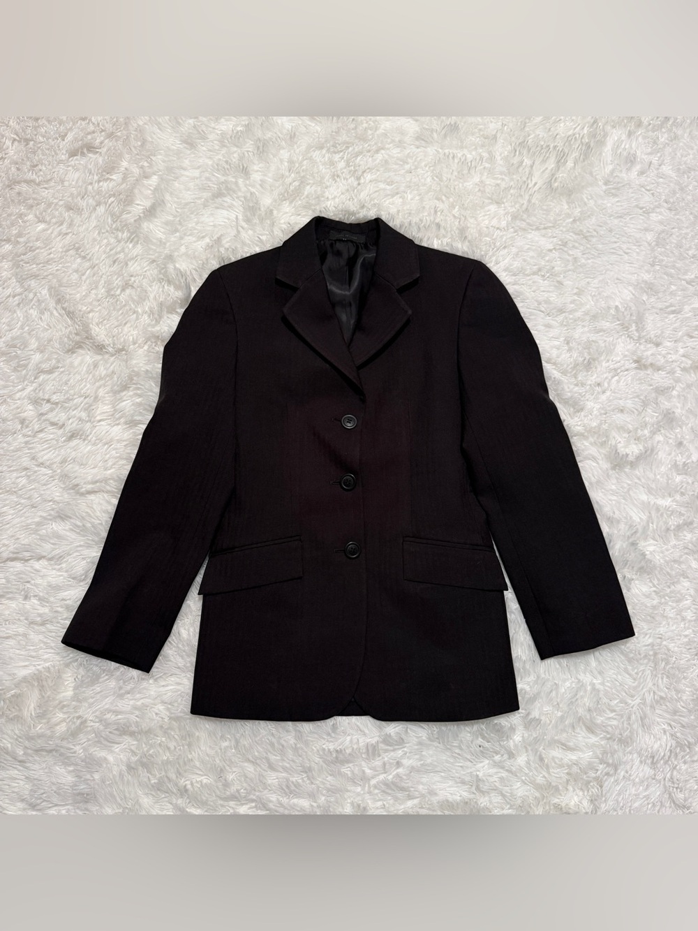 Child’s Size 10L Black RJ Classics Horseback Riding Show Coat. Good Condition.